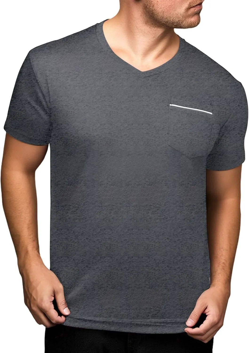 

Мужская футболка Active Shirts Milk Silk Quick Dry для спорта Thatrich
