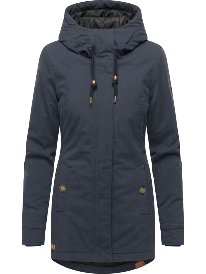 

Ragwear Зимняя парка Monadena YOUMODO темно-синего цвета