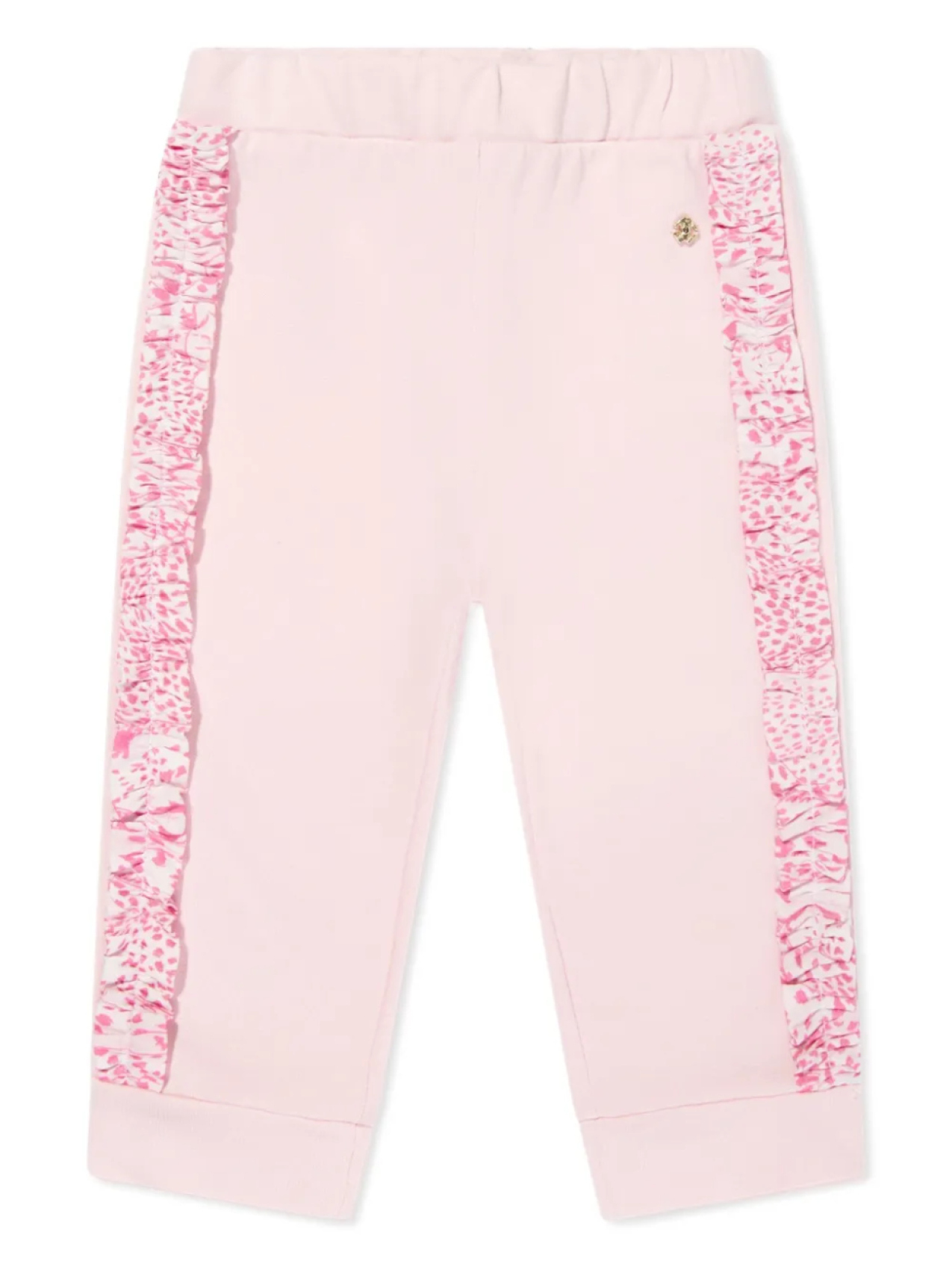 

Спортивные брюки Roberto Cavalli Junior с оборками, розовый