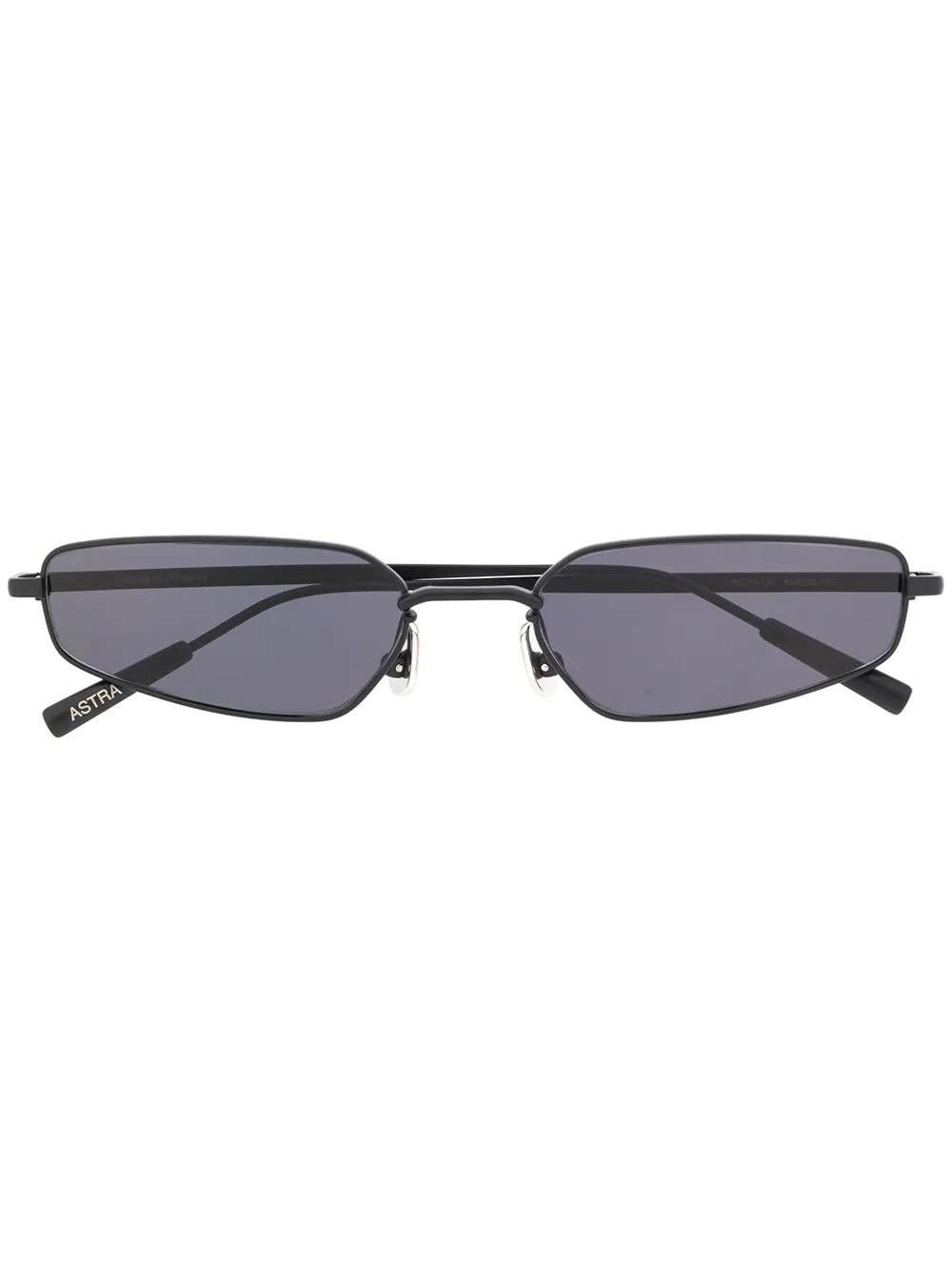

Солнцезащитные очки в геометричной оправе Ambush Eyewear, черный
