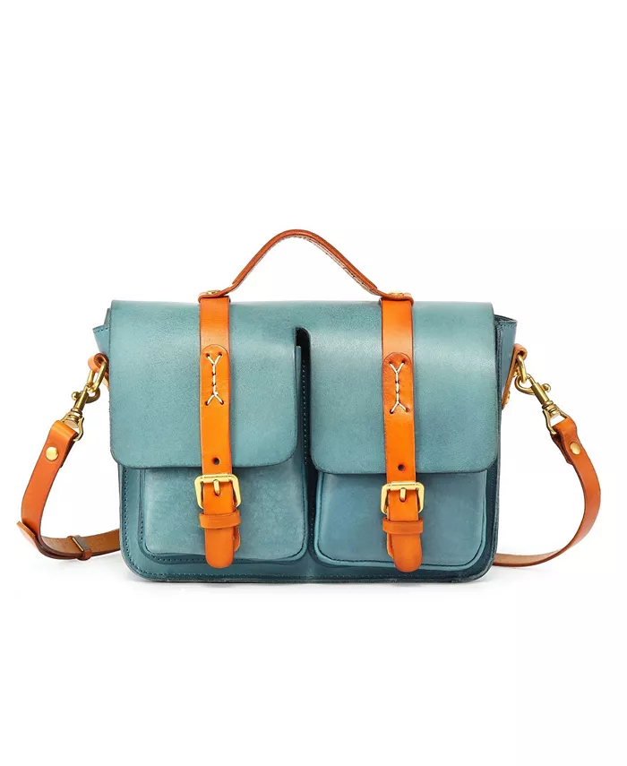 

Женская сумка Speedwell из натуральной кожи OLD TREND, синий