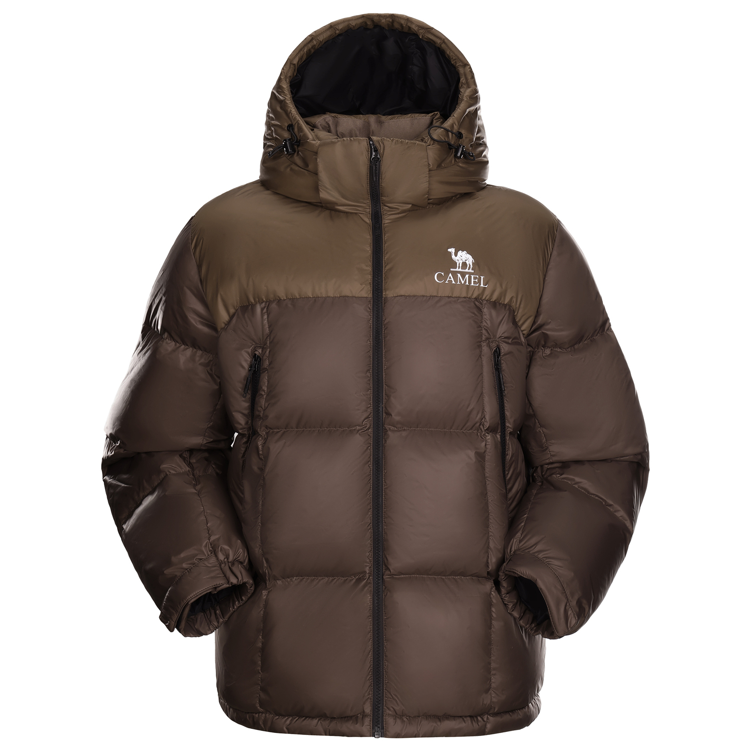 

CAMEL Теплая флисовая серия пуховик Unisex, Mulberry Brown/Chestnut