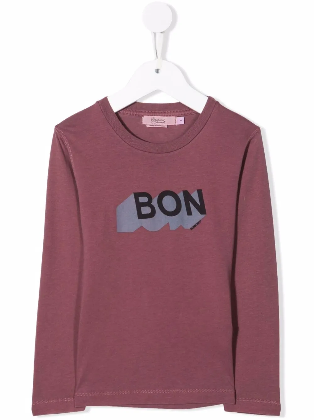 

Футболка с логотипом Bonpoint, розовый