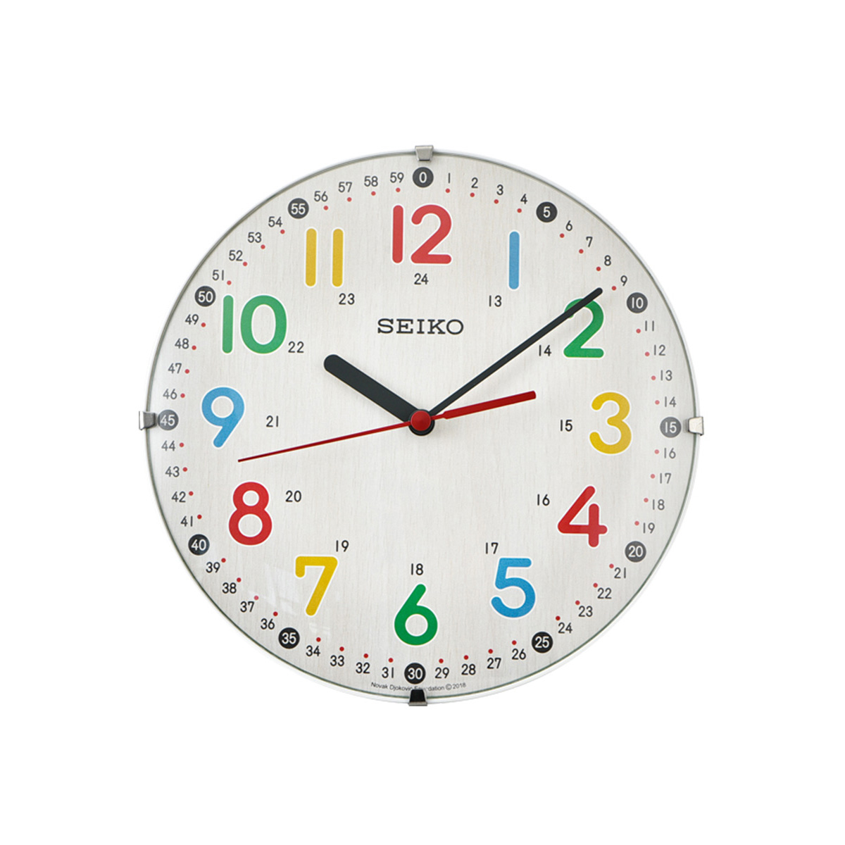 

SEIKO Часы Quartz Movement Polyester Shell Wall Clock Unisex White
