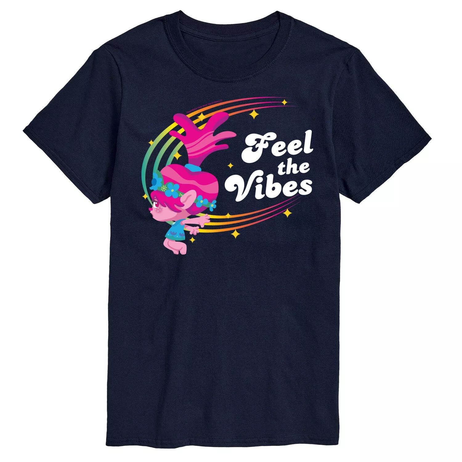 

Мужская футболка Trolls Feel The Vibes Licensed Character
