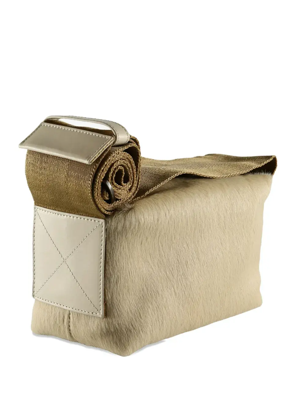 

Небольшая кожаная сумка через плечо Uma Wang, бежевый