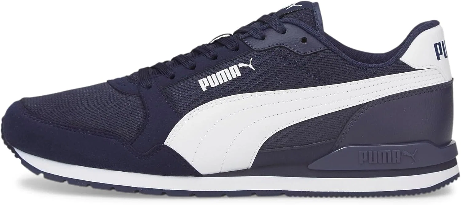 Кроссовки-лодочки St Runner V3 Mesh унисекс PUMA, Peacoat Puma White