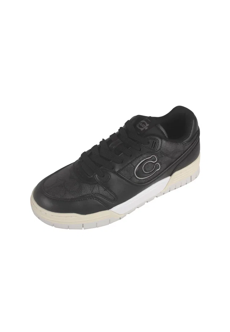 Кроссовки, на подошве с кантом, Soho Sneaker With Signature Canvas CAQ10 Coach, черный — фото 3