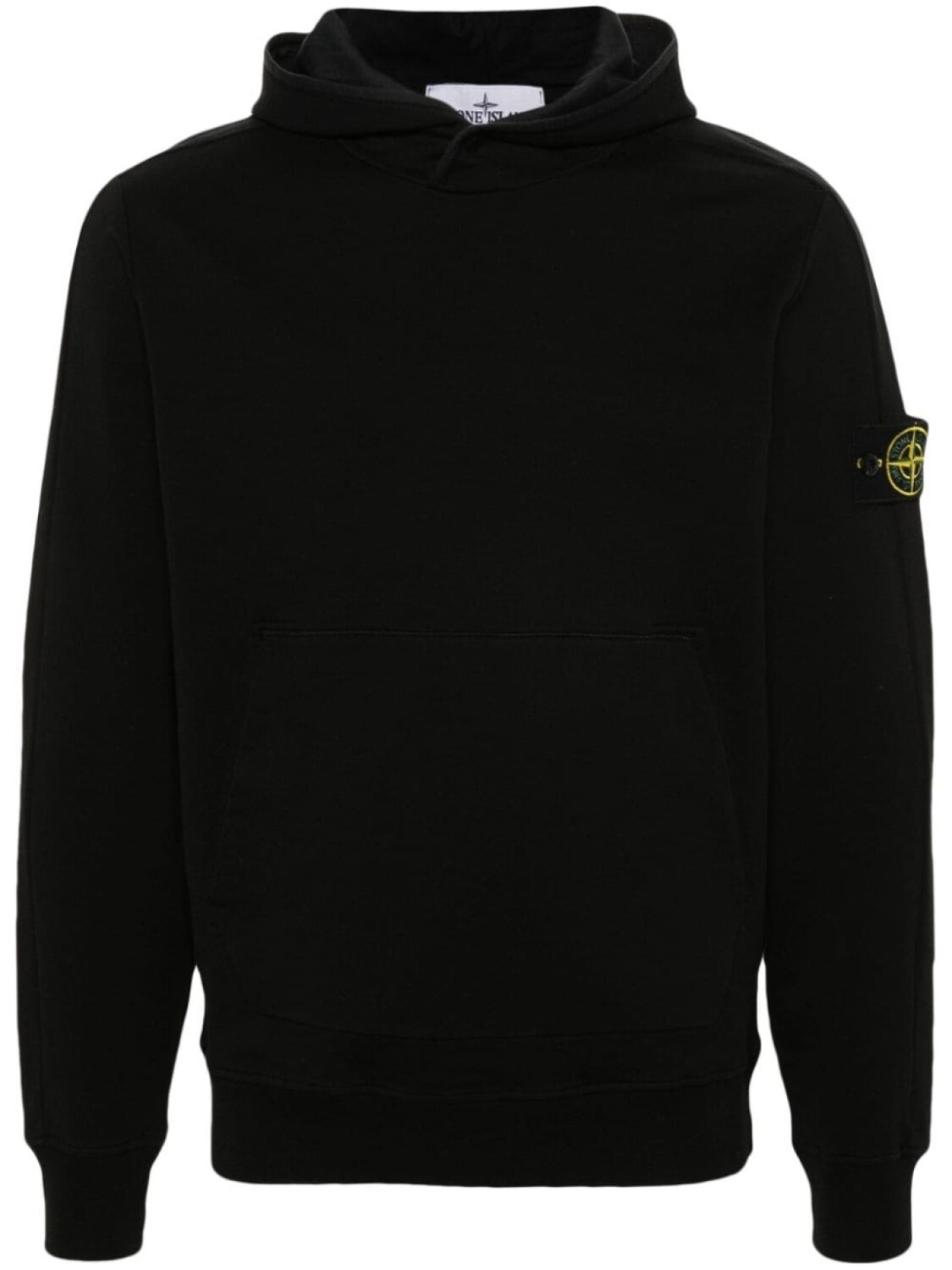 

Stone Island худи с нашивкой Compass, черный