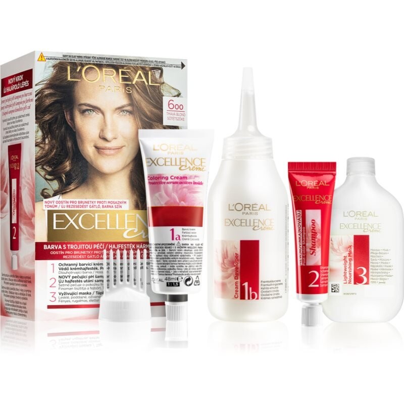 

Краска для волос L'Oreal Paris Excellence Creme оттенок 600 L’Oreal Paris
