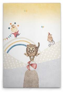 

Картина на холсте A.S. Création Playful Circus 3 цвет buntbeigeblaugrauorange