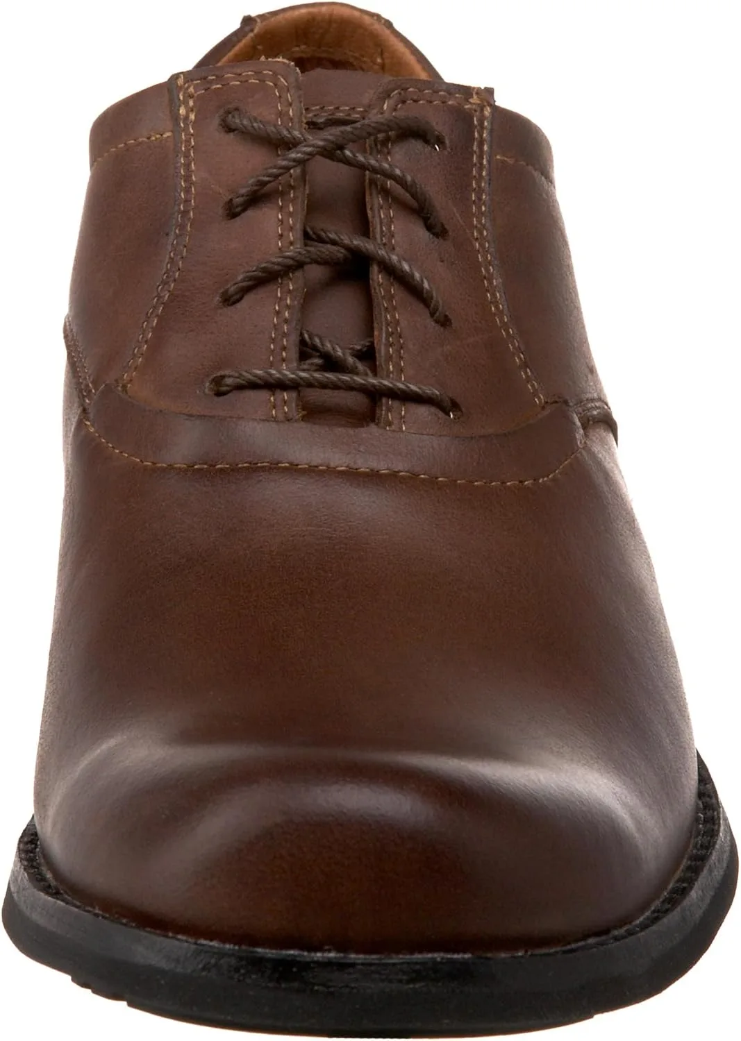 Классические мужские низкие ботинки Timberland Earthkeepers City FTM Plain Toe Oxford 84532, черный/коричневый — фото 2