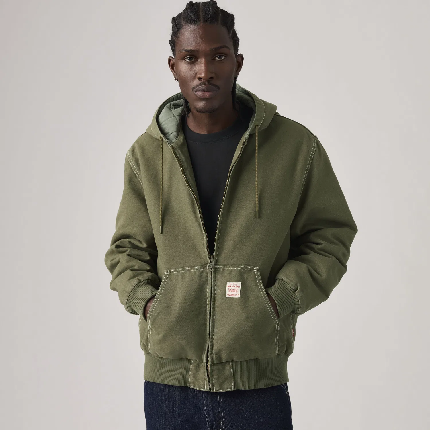 Куртка с капюшоном Potrero Levi's, Green