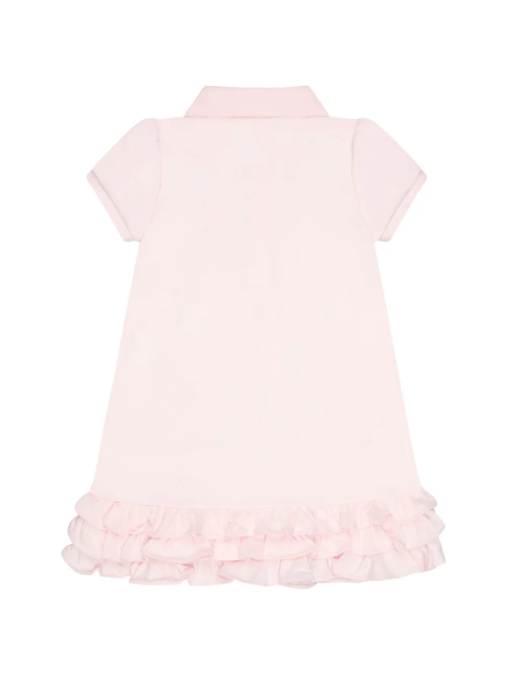 Комплект из Футболка-поло с рюшами и трусиков (набор из двух предметов) Polo Ralph Lauren Kids, розовый — фото 3