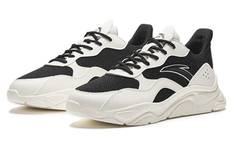 Кроссовки ANTA Little Millennium Lifestyle Shoes Men Low-top White/Black, белый/черный — фото 4