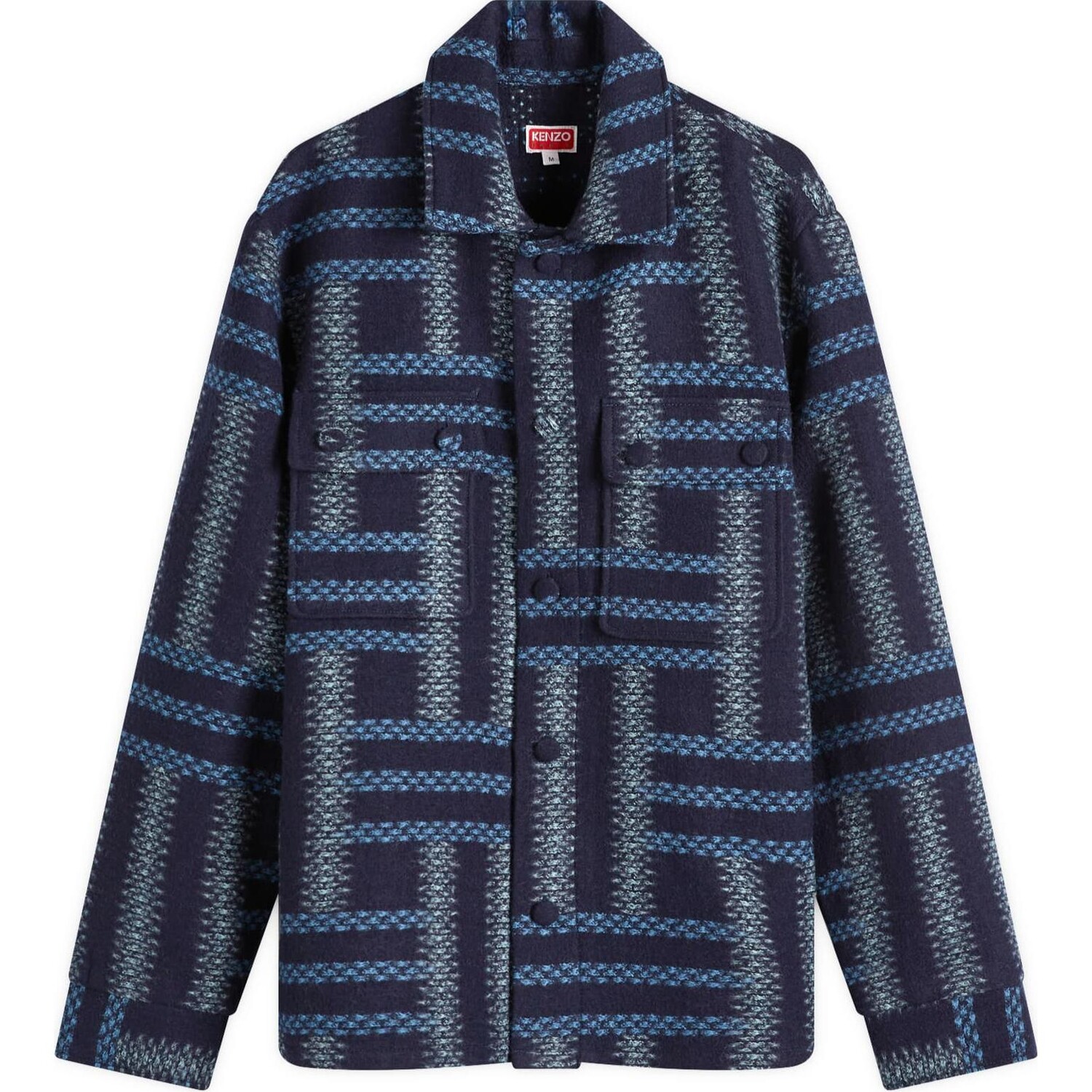 

Пальто мужское синий Kenzo