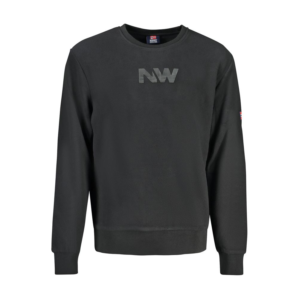 

Черный мужской свитер из полиэстера Geographical Norway