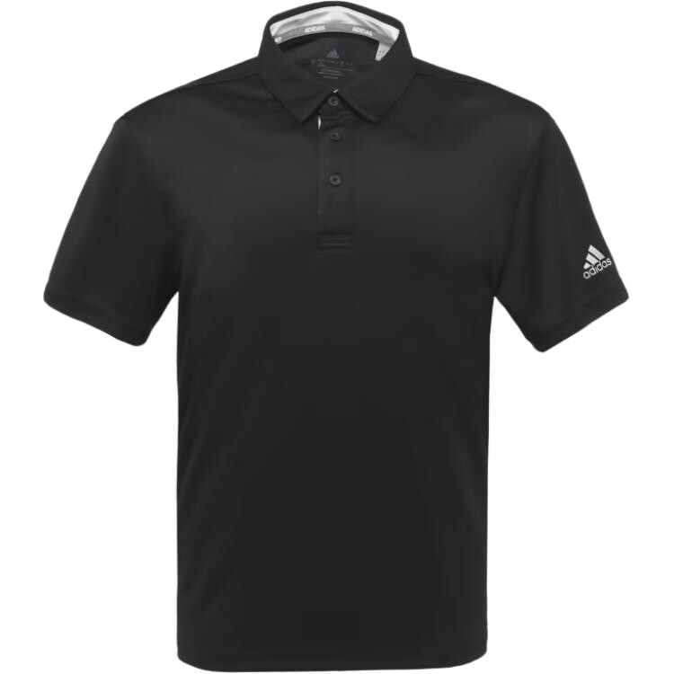 

Рубашка поло AEROREADY мужская черная Adidas, черный