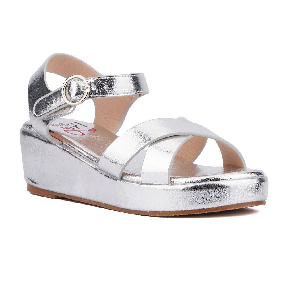 

Босоножки на платформе Olivia Miller Sweetie Girl, цвет Silver