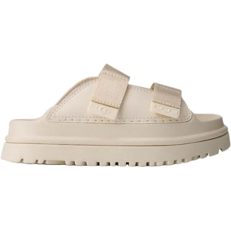 Детские сандалии GoldenGlow низкие, нескользящие, износостойкие, бежевые UGG, Beige — фото 3