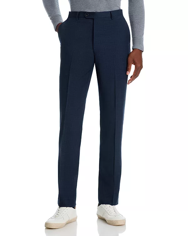 

Клетчатые брюки приталенного кроя John Varvatos Star Usa, зеленый