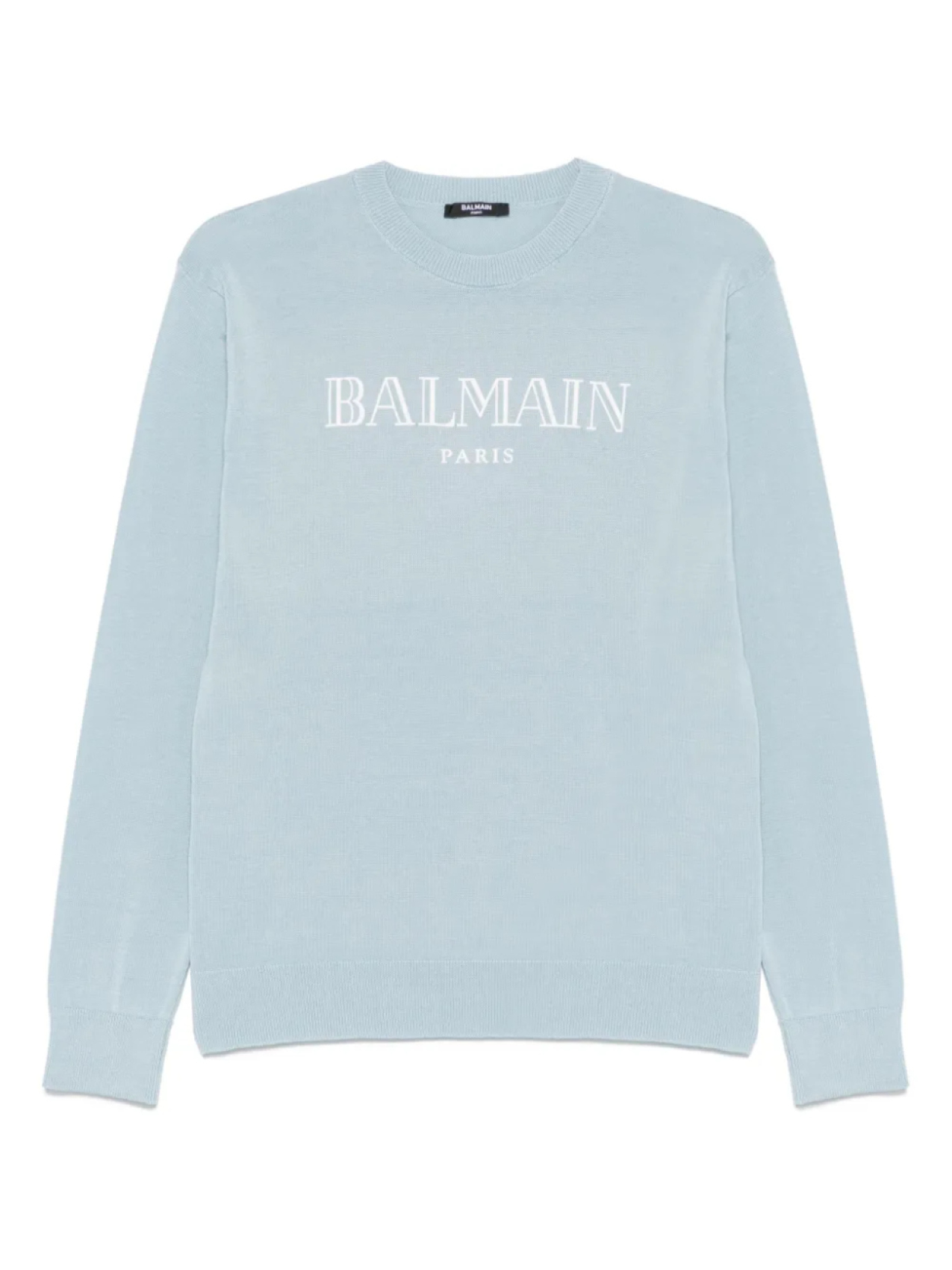 

Вязаный топ Balmain Kids, синий