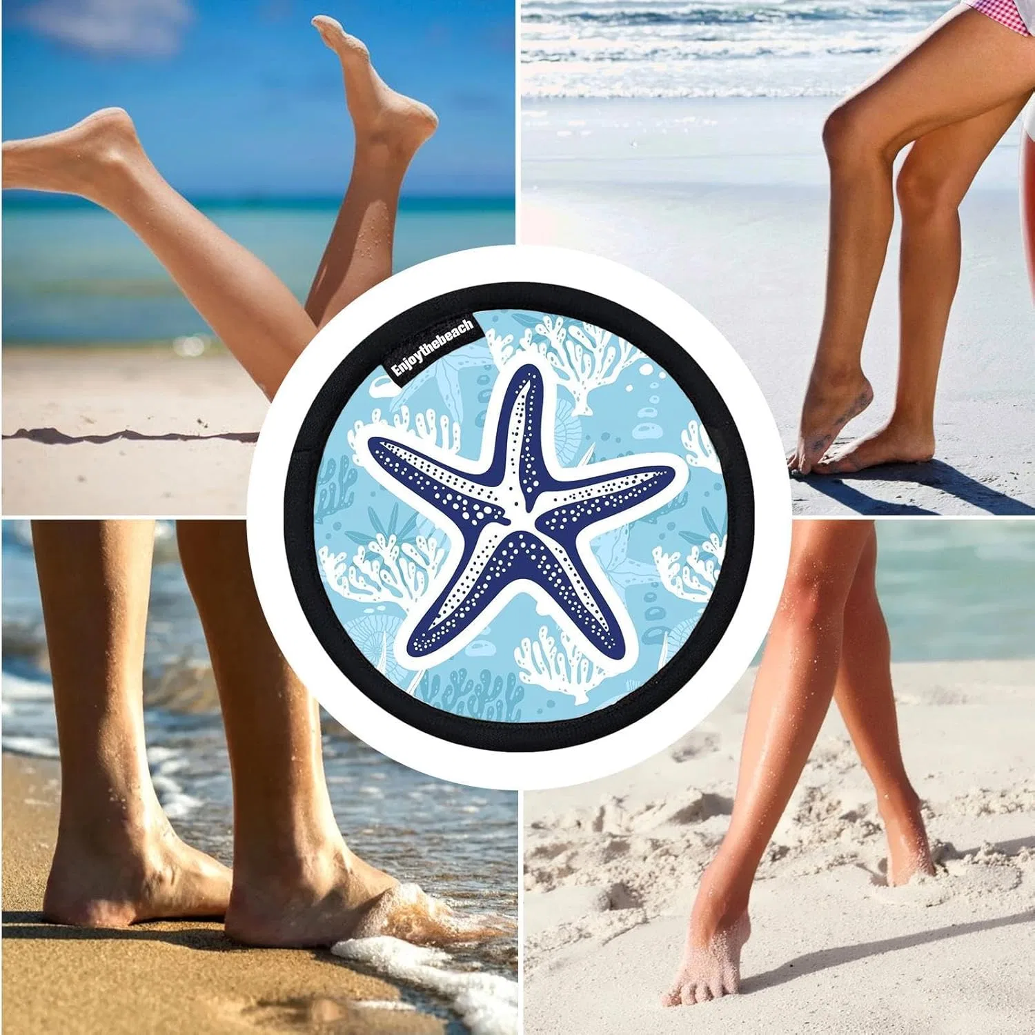 Скраб для тела Sand Eraser Mitt, мультицвет, starfish — фото 4