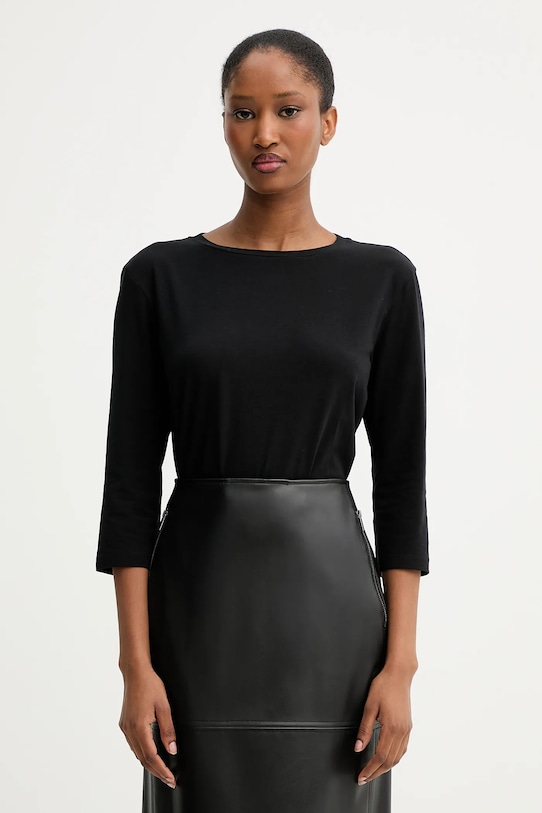 

Лонгслив MULTIA Weekend Max Mara, черный