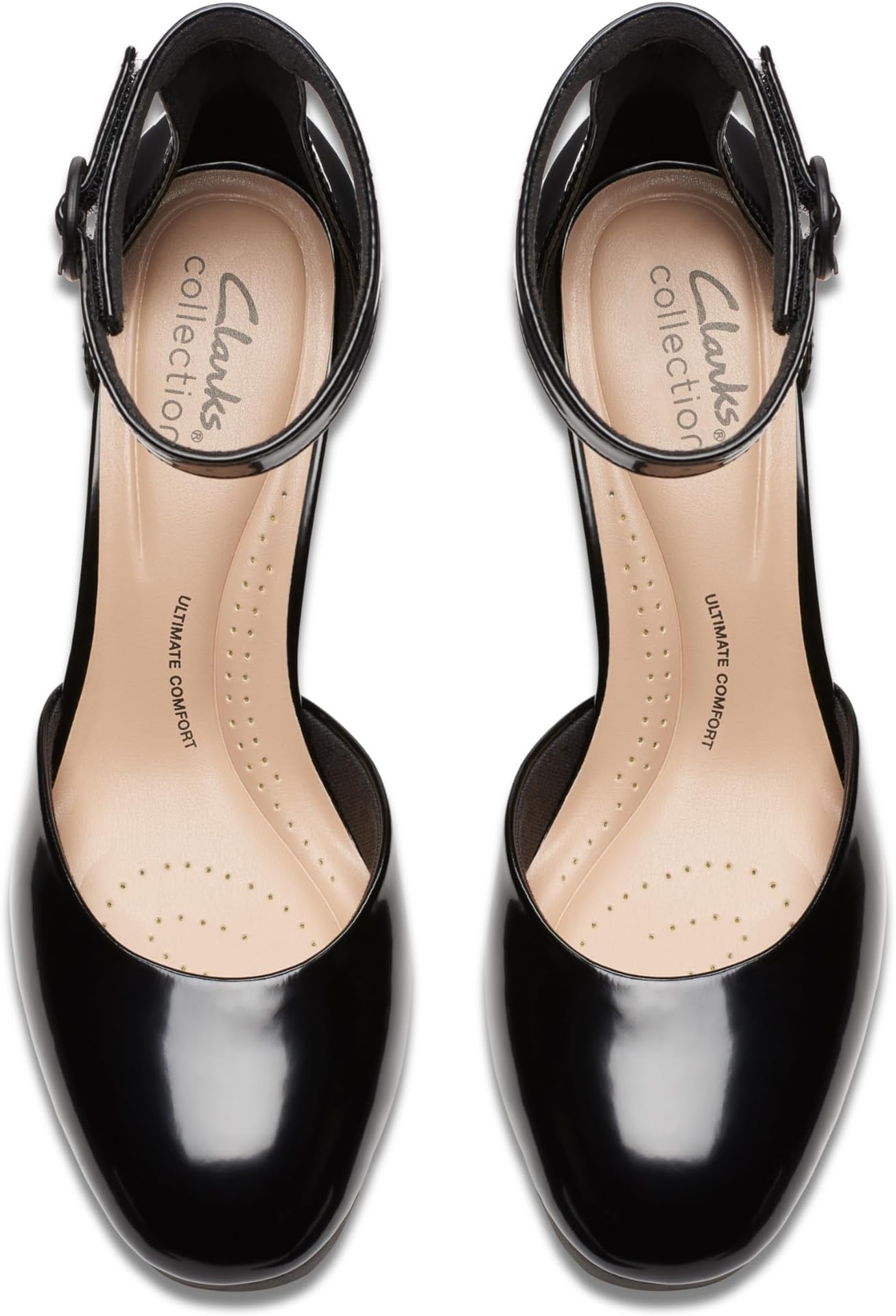 Туфли Clarks Ambyr 2 Cove, цвет Black Synthetic — фото 2