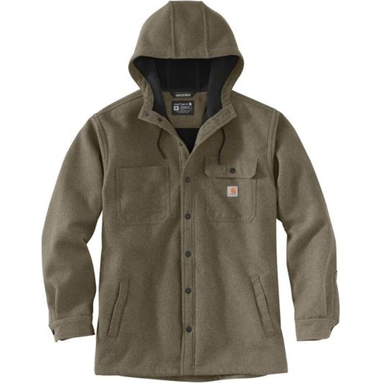 

Куртка Carhartt Rain Defender Relaxed Fit Heavyweight, свободный крой, мужская, морской синий