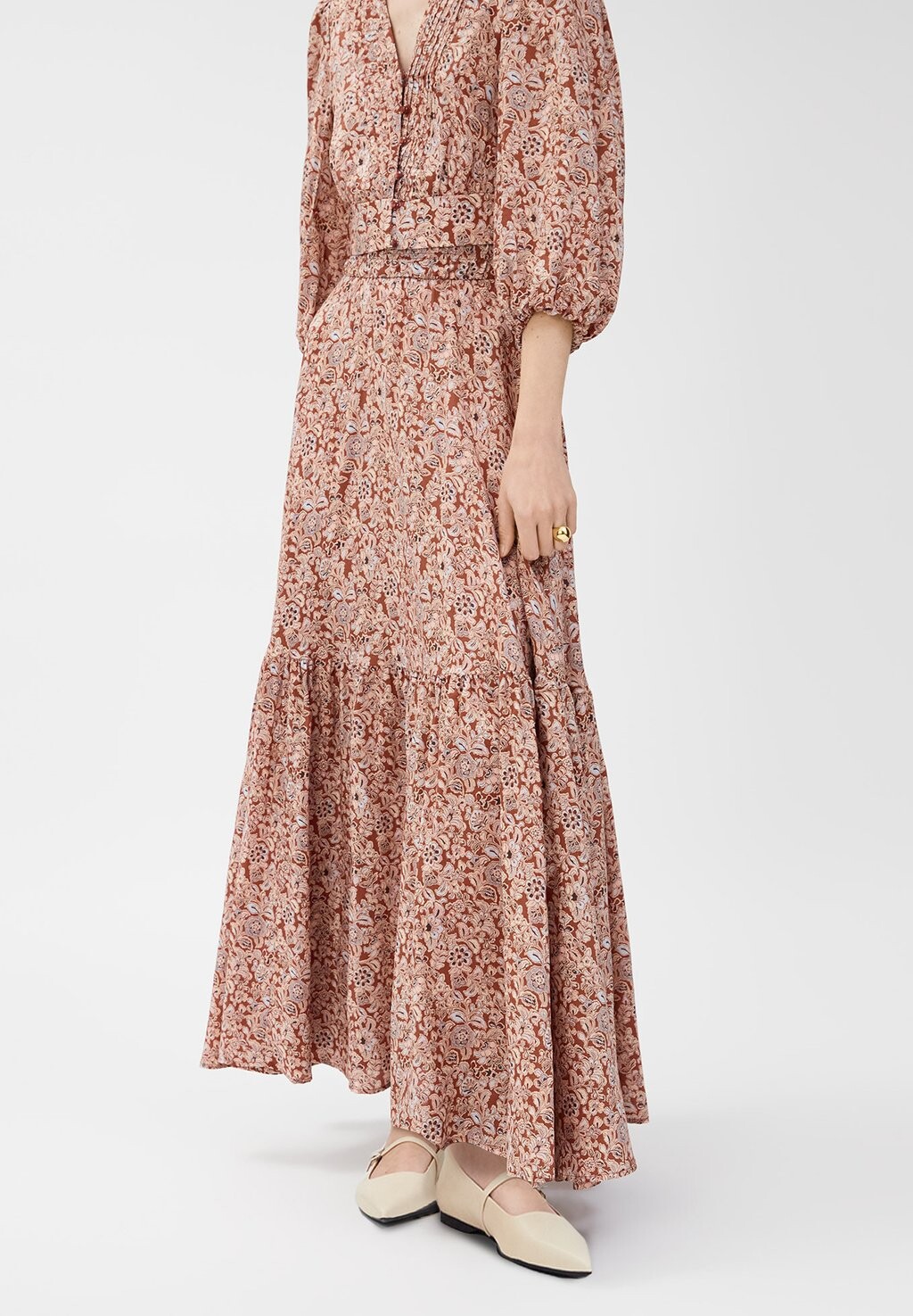 

Юбка макси IVY OAK, цвет blume paisley
