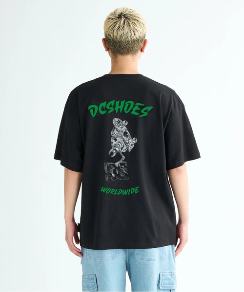 

Футболка с коротким рукавом, принт на спине DC SHOES, черный