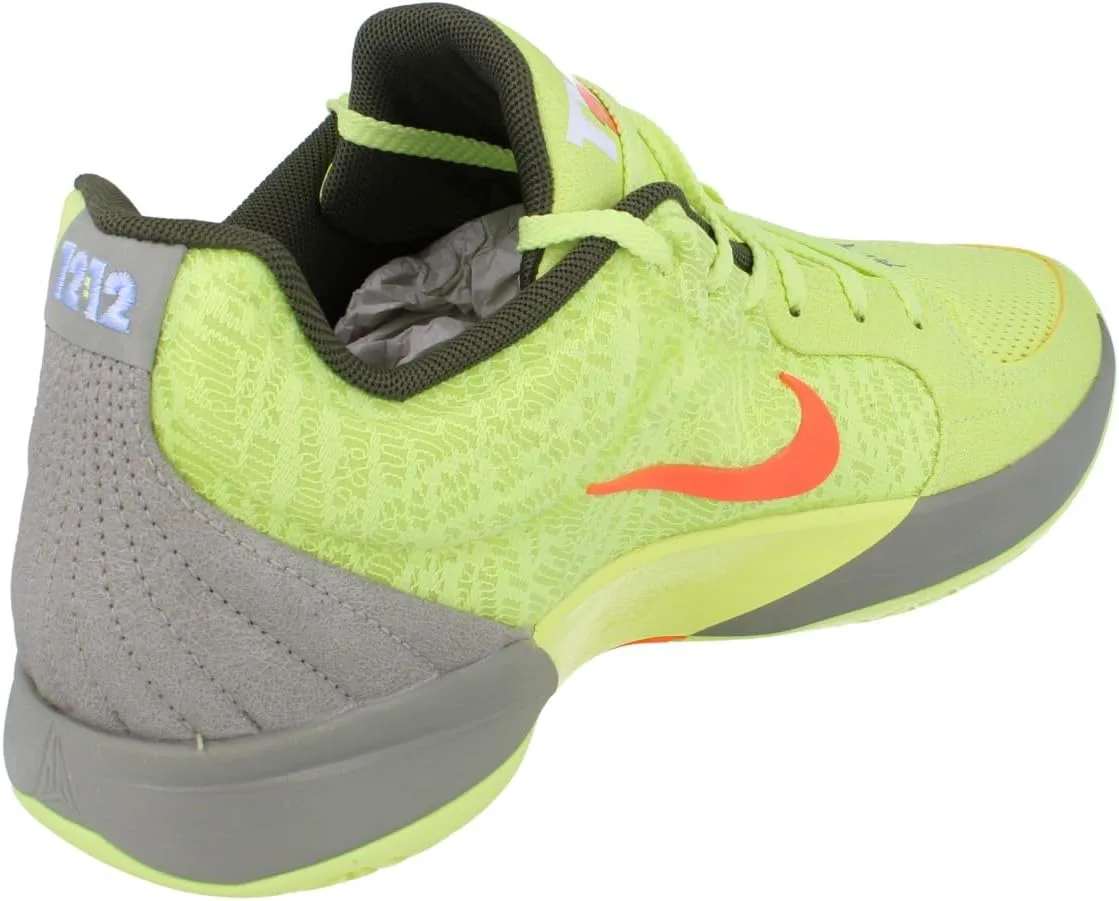 Баскетбольные кроссовки Nike Ja 2 (FD7328-001, Black/Light Smoke Grey/Light Lemon Twist/Phantom), оранжевый — фото 3