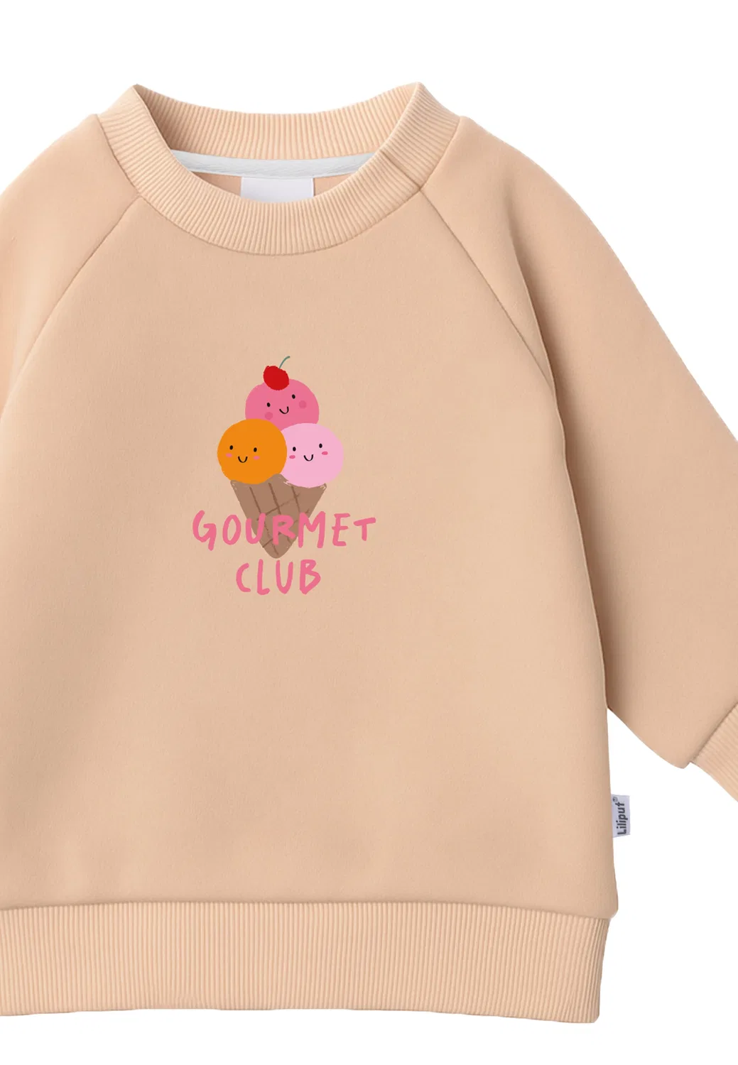 Толстовка 'Gourmet Club' Liliput, Beige — фото 3