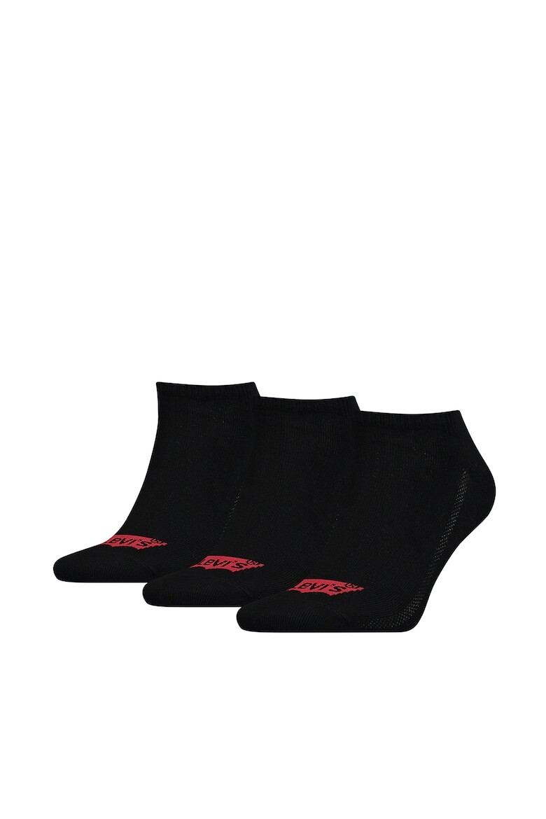 

Короткие носки с логотипом - 3 пары Levi'S, красный
