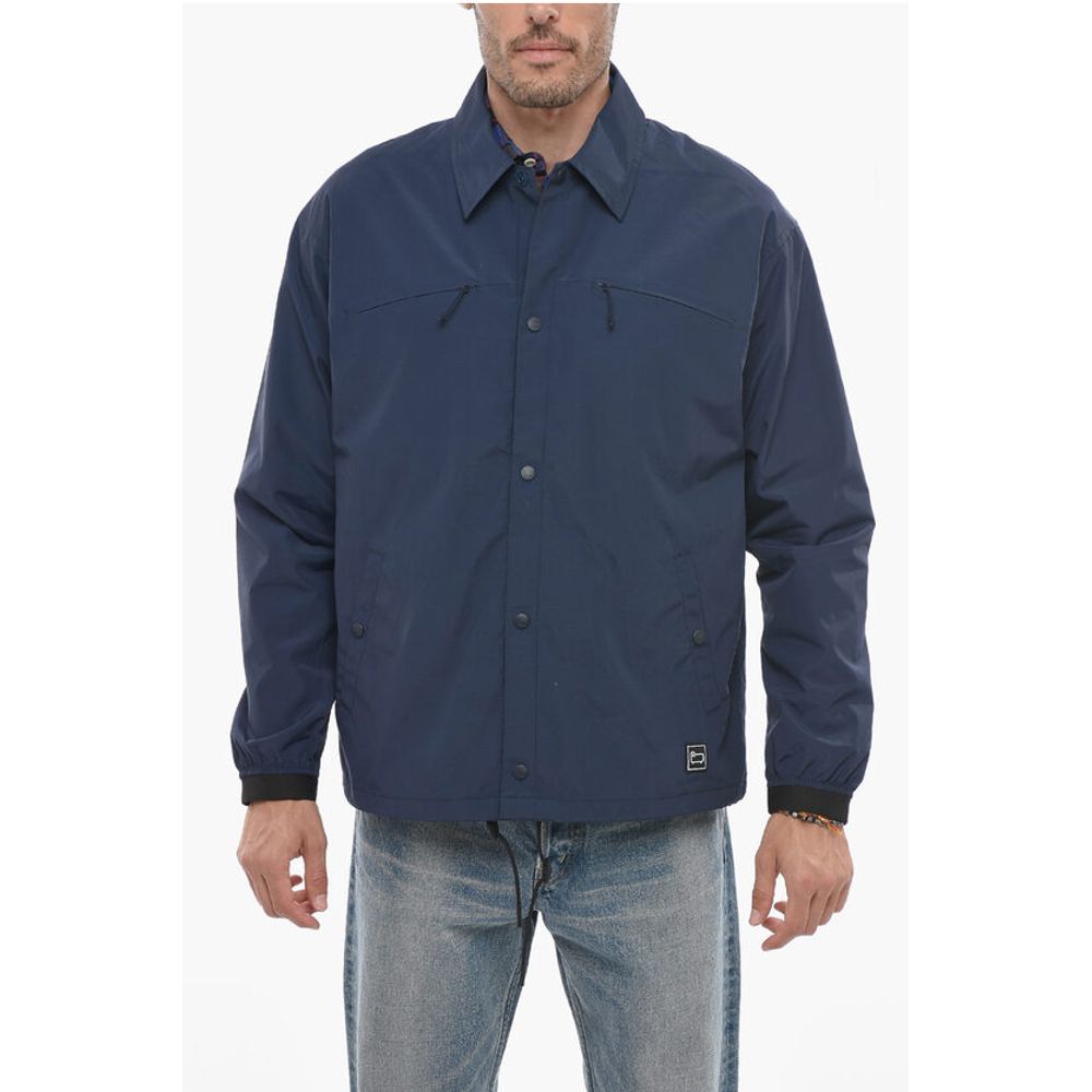 

Нейлоновая верхняя рубашка MOUNTAIN STROLL с кнопками Woolrich, Blue