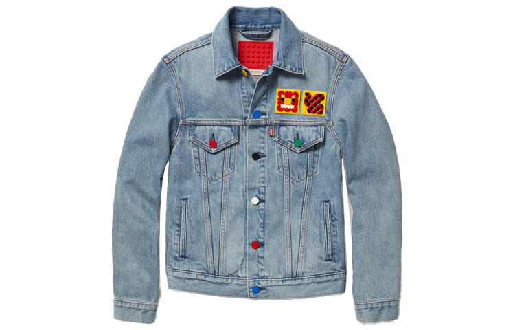 Lego X Джинсовая куртка мужская джинсовая синий Levis
