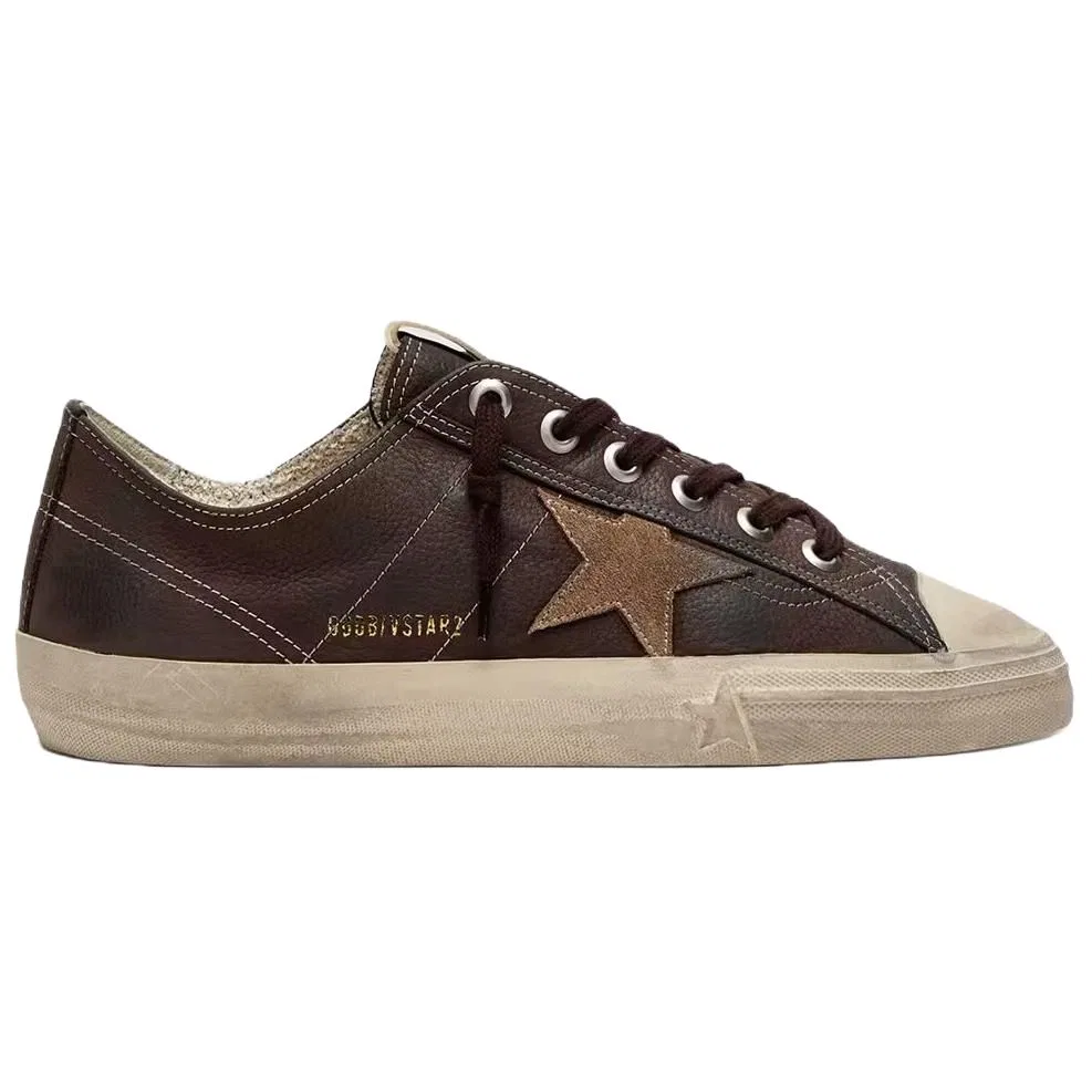 Кеды V Star Low Golden Goose коричневые — фото 3