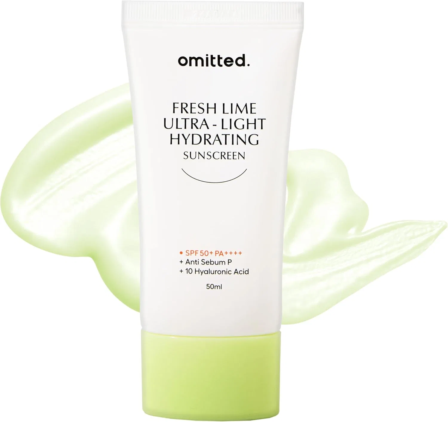 Солнцезащитный крем Fresh Lime Moisture Glossy Skin Sunscreen Omitted SPF 50 50 мл