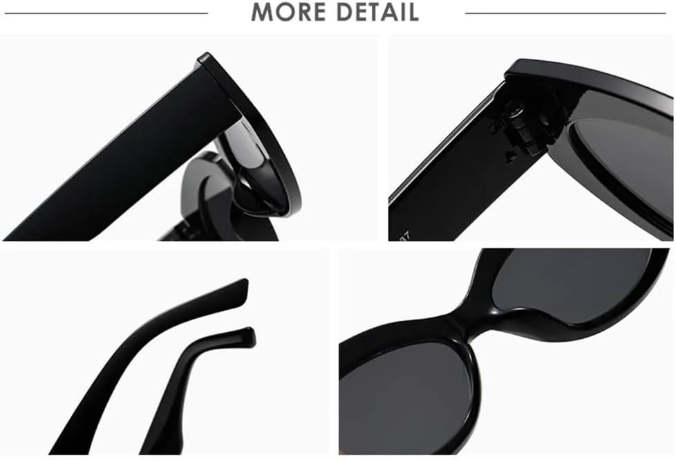 

Постепенные изменения. Солнцезащитные очки «кошачий глаз» UV400 для женщин, спортивные, для бега, путешествий и повседневной носки UYPTK, Black Gradient Brown