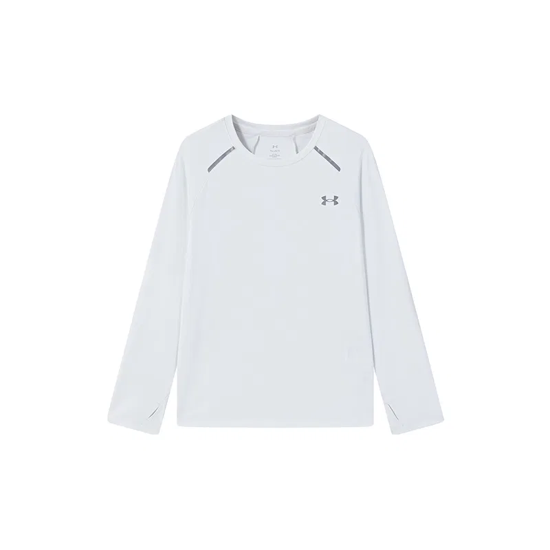 Футболка детская хлопковая Under Armour белая