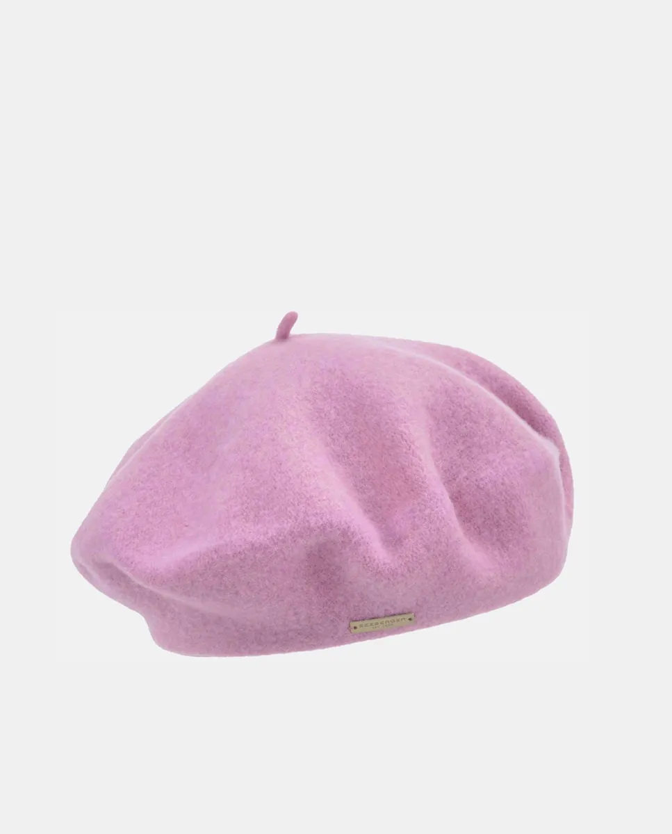 

Берет из вареной шерсти Seeberger, розовый