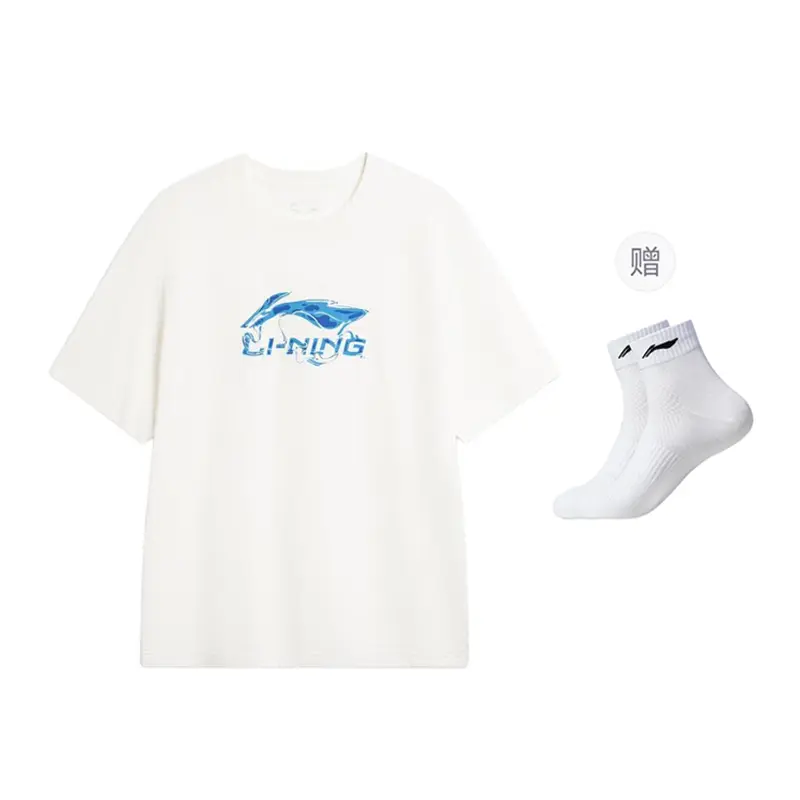 

Мужская футболка LiNing Sports Life Collection, цвет слоновой кости, Бежевый, Мужская футболка LiNing Sports Life Collection, цвет слоновой кости