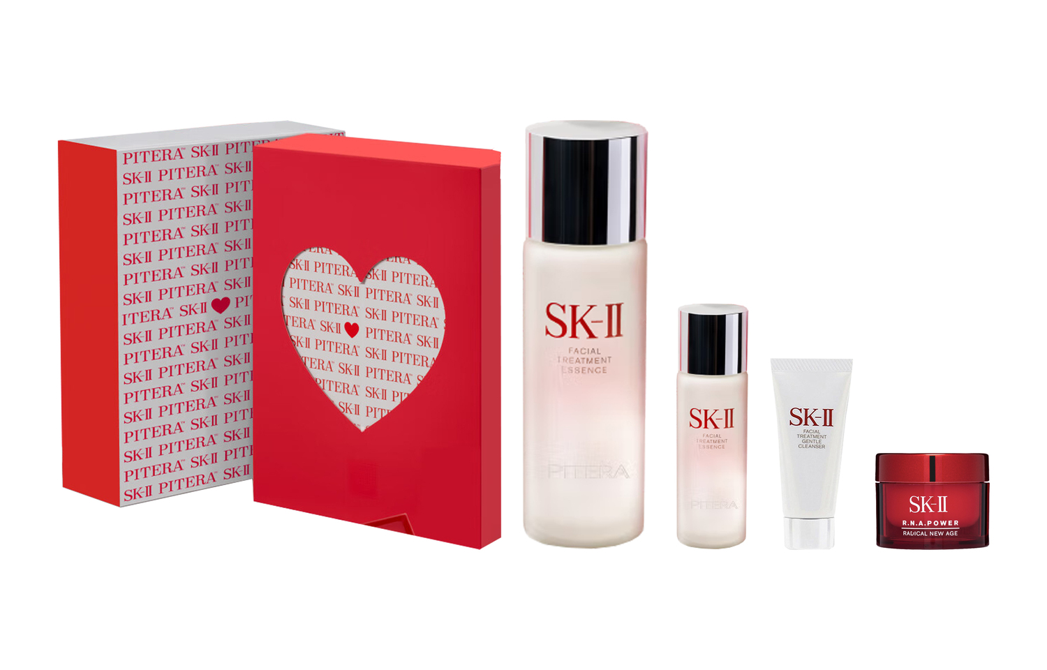 

SK II 520 Limited Serums Освежающая жидкость Уход за кожей Набор для подтяжки, восстановления и контроля жирности Комплект из 4 предметов SK-II