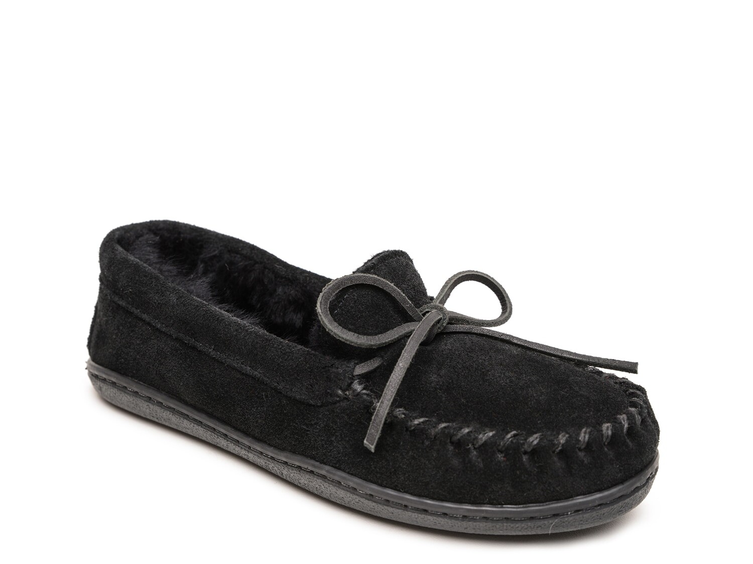 

Мокасины на твердой подошве Minnetonka, черный