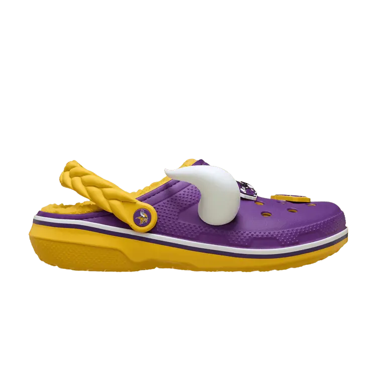 

Кроссовки Crocs NFL x Classic Lined Clog, Minnesota Vikings