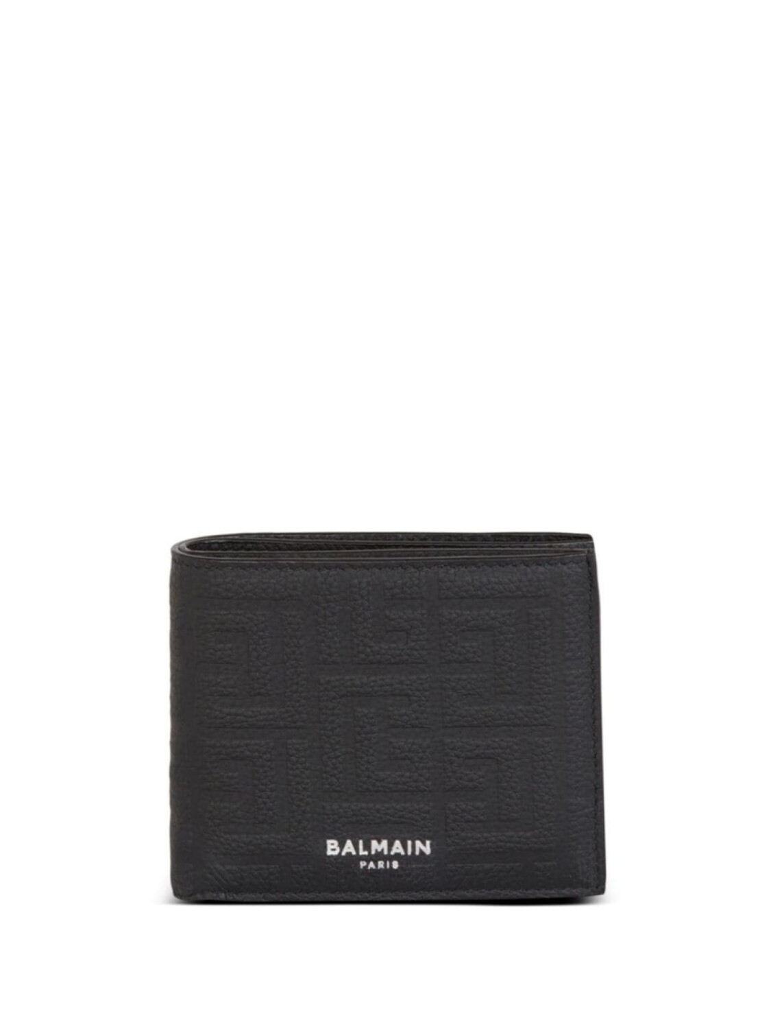 

Balmain бумажник с тиснением монограммы, складной, черный
