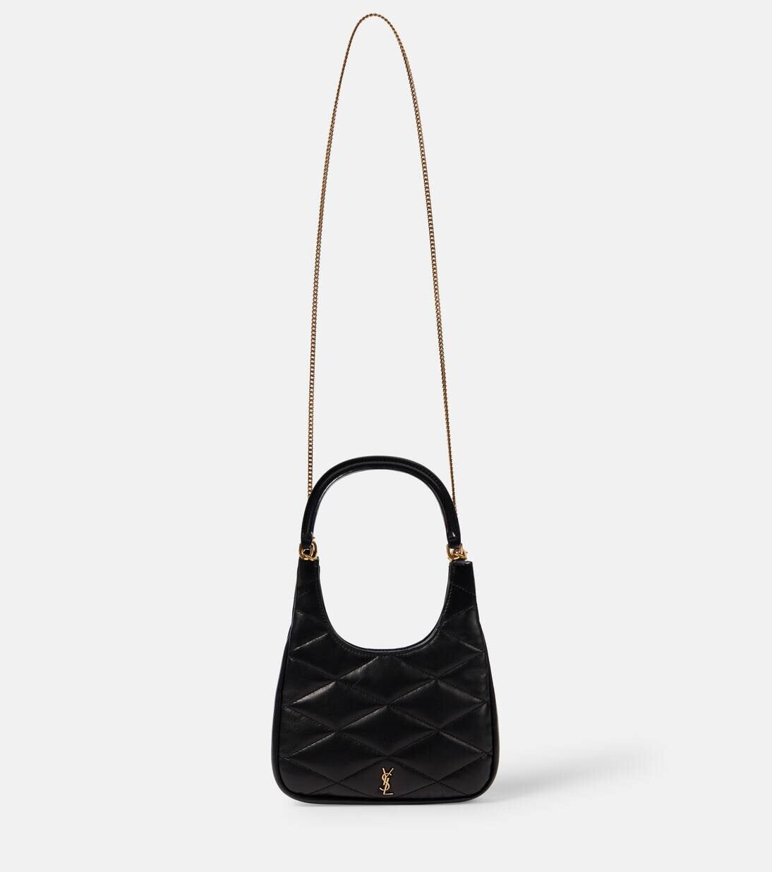 

Сумка через плечо из стеганой кожи Sade Saint Laurent, черный