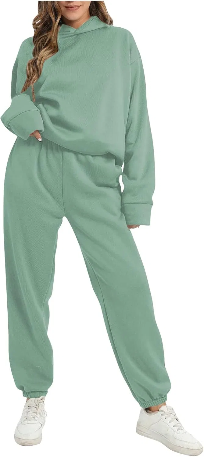 Спортивный костюм из флиса с капюшоном и шортами, Generic, 2-green