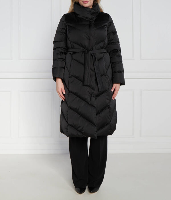 

Пуховик женский Persona By Marina Rinaldi длинный с поясом, черный